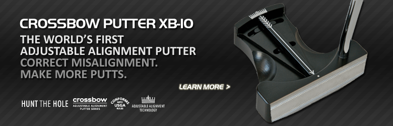 Crossbow Putter - The World's First Adjustable Alignment Putter